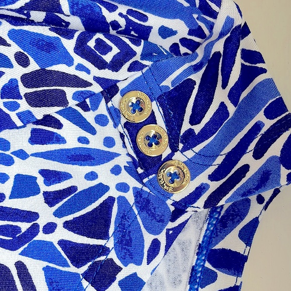 Beautiful Blue & White Lilly Pulitzer Dress - Picture 2 of 3